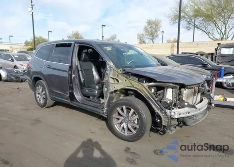 2021 Honda Pilot 2Wd Ex-L z USA, uszkodzony, nr VIN 5FNYF5H5XMB026837